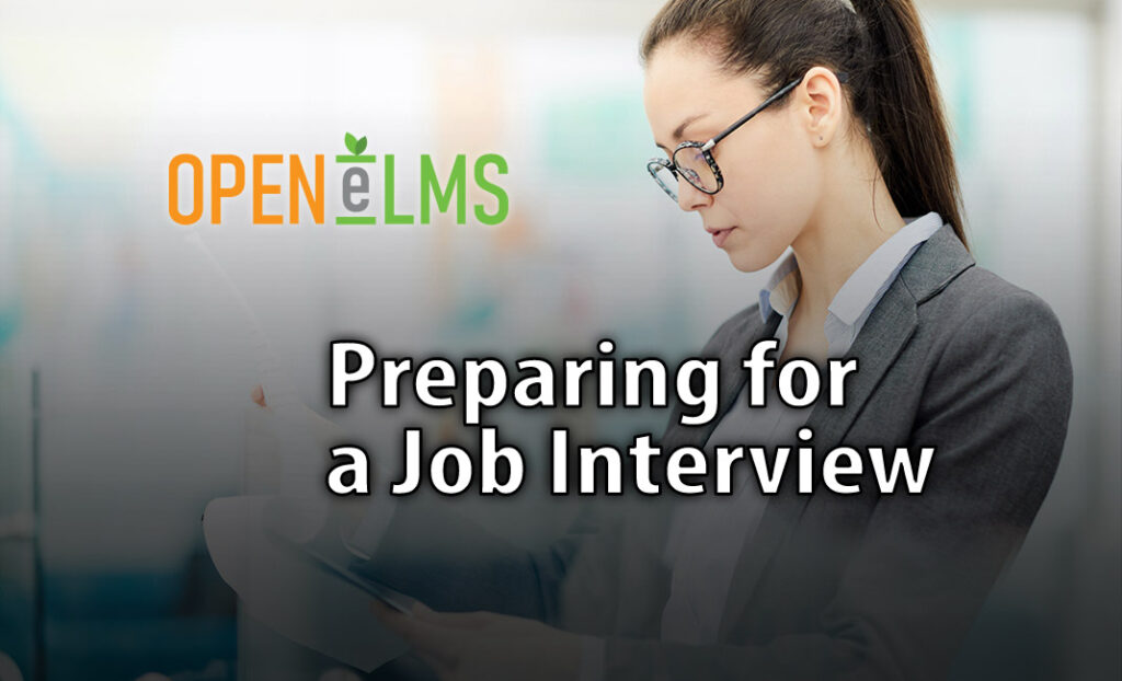 Preparing for a Job Interview