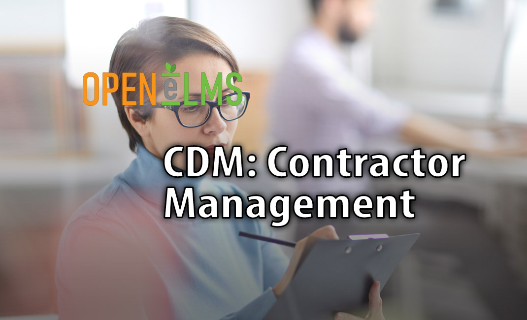CDM Contractor Management
