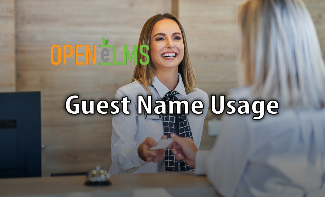 Guest Name Usage